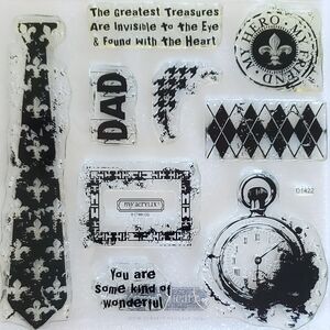 Close To My Heart Wonderful Friend Clear Acrylic Stamps D1422